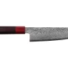 Couteau kiritsuke 17cm japonais artisanal Nakamura Kaishin Ginsan Damas
