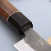 Couteau kiritsuke 15cm japonais artisanal Yuzo Black Nashiji