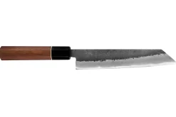 Couteau kiritsuke 15cm japonais artisanal Yuzo Black Nashiji