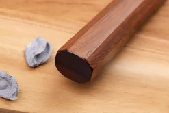 Couteau kiritsuke 24cm japonais artisanal Yuzo Black Nashiji