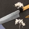 Couteau kiritsuke 19cm japonais Sakai Takayuki Kashi Urushi VG10 damas