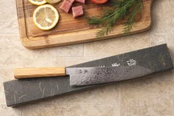 Couteau kiritsuke gyuto 21cm japonais Yuzo Ryuho Damas SG2