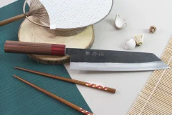 Couteau kiritsuke japonais artisanal Wusaki Yuzo BS2 21cm