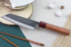 Couteau kiritsuke japonais artisanal Wusaki Yuzo BS2 15cm