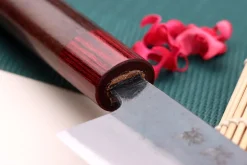 Couteau kiritsuke japonais artisanal Wusaki Yuzo BS2 18cm