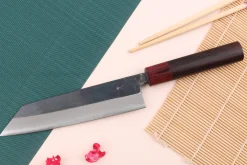 Couteau kiritsuke japonais artisanal Wusaki Yuzo BS2 18cm
