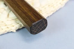 Couteau kiritsuke japonais artisanal Wusaki Unagi AUS10 damas 24cm manche chêne