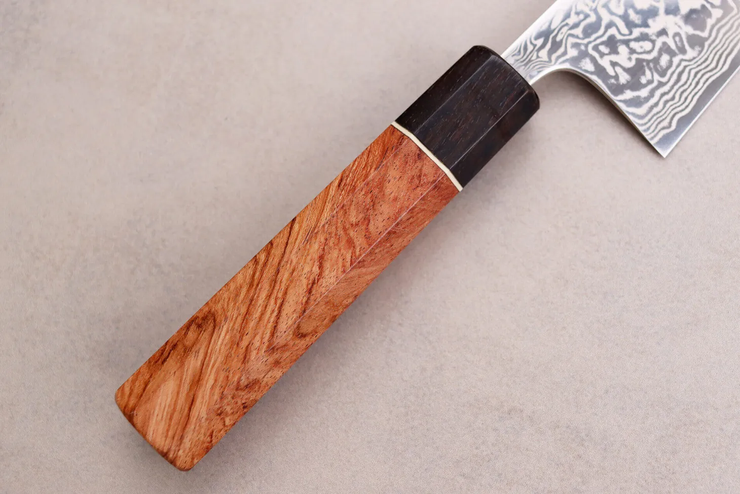 Couteau ko-bunka 13,5cm japonais artisanal Masashi Yamamoto SLD damas
