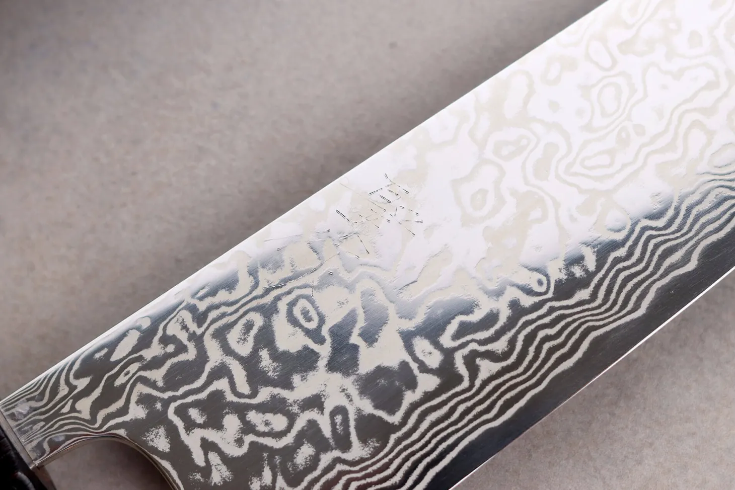 Couteau ko-bunka 13,5cm japonais artisanal Masashi Yamamoto SLD damas