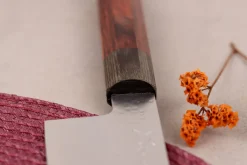 Couteau ko-bunka 13cm japonais artisanal Hado Shiosai VG10 manche bois de pakka