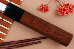 Couteau ko-bunka japonais artisanal Shibata Koutetsu R2 14cm