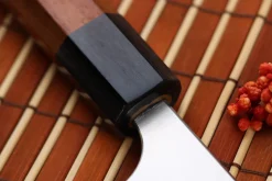 Couteau ko-bunka japonais artisanal Shibata Koutetsu R2 14cm