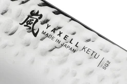Couteau konata japonais Yaxell Ketu lame 21,5cm manche en Pakkawood