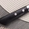 Couteau ko santoku 13cm japonais artisanal Masutani VG10 Damas