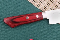 Couteau ko santoku japonais artisanal Masutani 13cm martelé