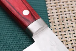 Couteau ko santoku japonais artisanal Masutani 13cm martelé