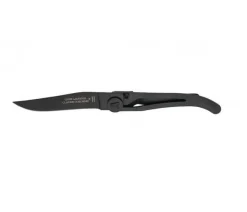 Couteau Laguiole C. Dozorme lame noire manche 11 cm noir inox