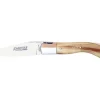 Couteau Laguiole GILLES, manche 13 cm pointe de corne blonde