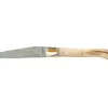 Couteau Laguiole GILLES, manche 12 cm pointe de corne blonde