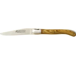 Couteau Laguiole GILLES, manche 12 cm olivier
