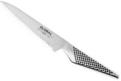 Couteau à légumes japonais Global GS14 lame crantée 15cm