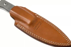 Couteau LionSteel B40.CVG lame 10,3cm manche en micarta vert gaine + étui en cuir