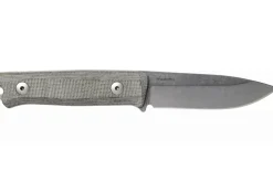 Couteau LionSteel B40.CVG lame 10,3cm manche en micarta vert gaine + étui en cuir
