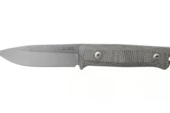 Couteau LionSteel B40.CVG lame 10,3cm manche en micarta vert gaine + étui en cuir