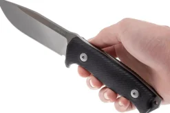 Couteau LionSteel M5.G10 lame 11,5cm manche en G10 noir + étui