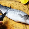 Couteau Marttiini Fish Cleaner 175019 lame 10cm manche caoutchouc + étui