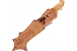 Couteau Marttiini Lynx 132 132010 lame 11cm manche bouleau madré + étui