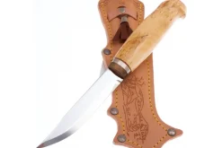 Couteau Marttiini Lynx 132 132010 lame 11cm manche bouleau madré + étui