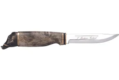 Couteau Marttiini Wild Boar 546013 lame carbone 11cm manche bouleau + étui/coffret cadeau