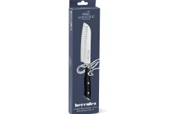 Couteau mini santoku Sabatier International Hercules lame alvéolée 13cm manche ABS 3 rivets