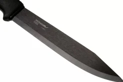 Couteau Mora Pathfinder Noir 12355 lame carbone 17,2cm manche polypropylène noir + étui