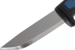 Couteau Mora Pro S 12242 lame inox 9,1cm manche caoutchouc bleu + étui