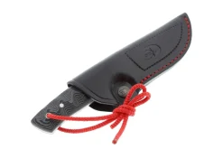 Couteau Muela Kodiak 9306 lame en inox 10cm manche en micarta gris + étui en cuir