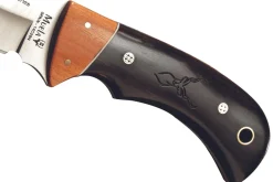 Couteau Muela Kudu 9278 série limitée lame 10cm manche en bois de granadillo et d'asteropeia + étui en cuir