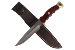 Couteau Muela Ranger 14-R 9227 lame 14cm manche en stamina avec pommeau en laiton + étui en cuir