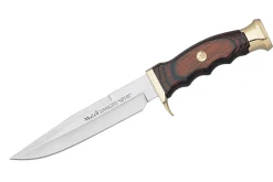 Couteau Muela Ranger 14-R 9227 lame 14cm manche en stamina avec pommeau en laiton + étui en cuir