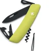 Couteau multifonction SWIZA D03 All black 11 fonctions 95mm