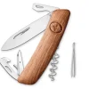 Couteau multifonction SWIZA D03 bois noyer 11 fonctions 95mm