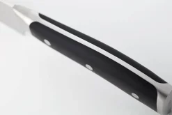 Couteau nakiri Classic Ikon Wüsthof forgé lame alvéolée 17cm