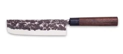 Couteau nakiri 3 Claveles Osaka 18cm forgé main manche grenadille