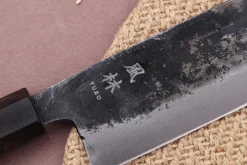 Couteau nakiri 12cm japonais artisanal Yuzo Shinju BS2