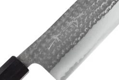 Couteau nakiri 16,5cm japonais artisanal Yu Kurosaki Kokusen AS martelé