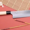 Couteau nakiri 16,5cm japonais artisanal Naoki Mazaki WS2 poli
