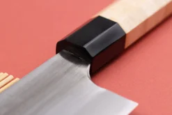 Couteau nakiri 16,5cm japonais artisanal Naoki Mazaki WS2 poli
