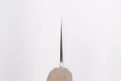 Couteau nakiri 16,5cm japonais artisanal Hado Sumi B1D manche en chêne