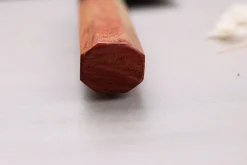 Couteau nakiri 16,5cm japonais artisanal Masashi Yamamoto BS1 Black Nashiji